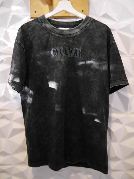 "Craze" cloud embroidered T shirt